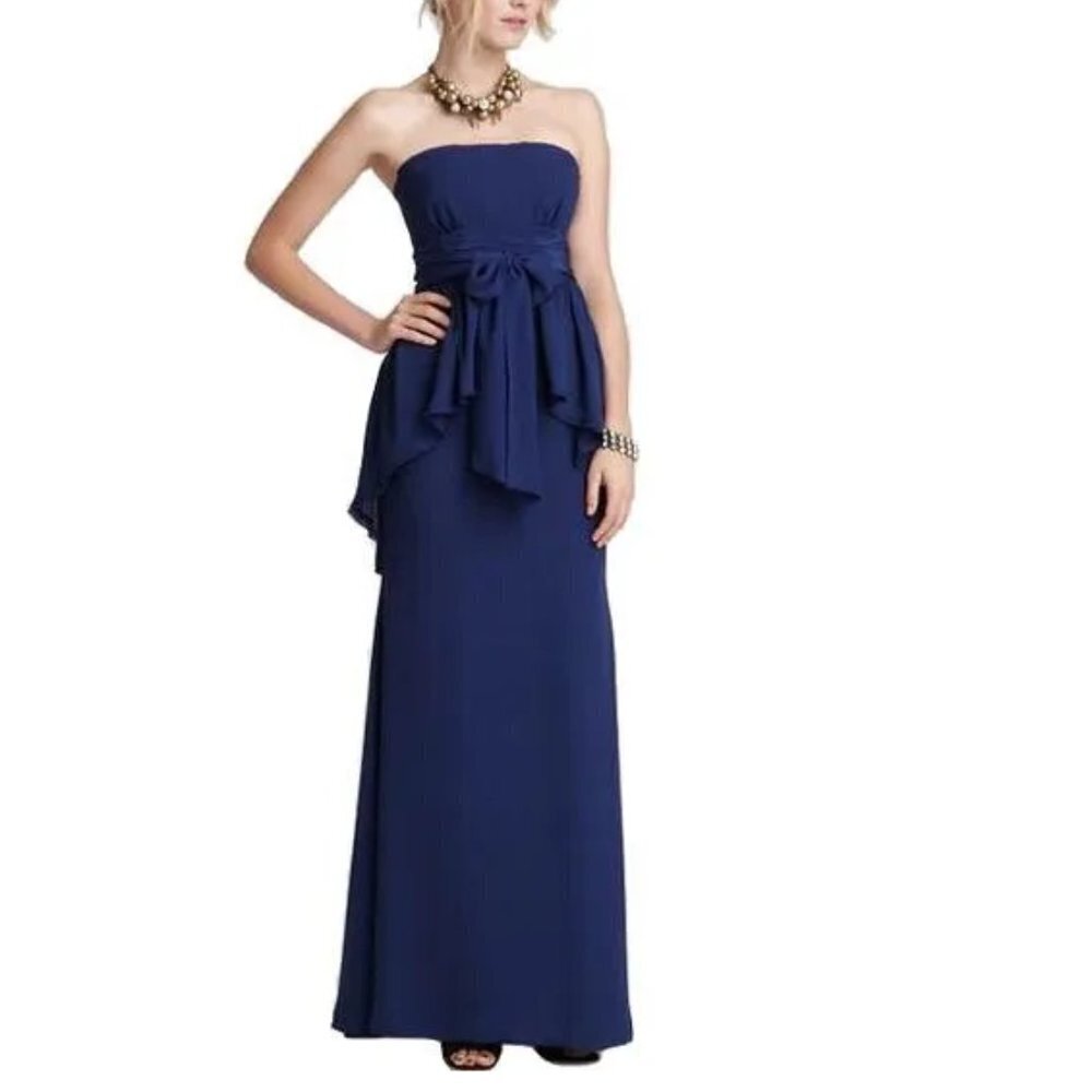 BCBGMAXAZRIA | ‘Ruella’ Strapless Or Spaghetti Strap Formal Dress/Gown Size 4